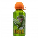 Hliníková fľaša na pitie DINOSAUR T-REX, 400ml, 26234