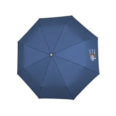 PERLETTI GREEN Dámský skládací deštník Blue, 19119 PERLETTI GREEN Dámský skládací deštník Blue, 19119