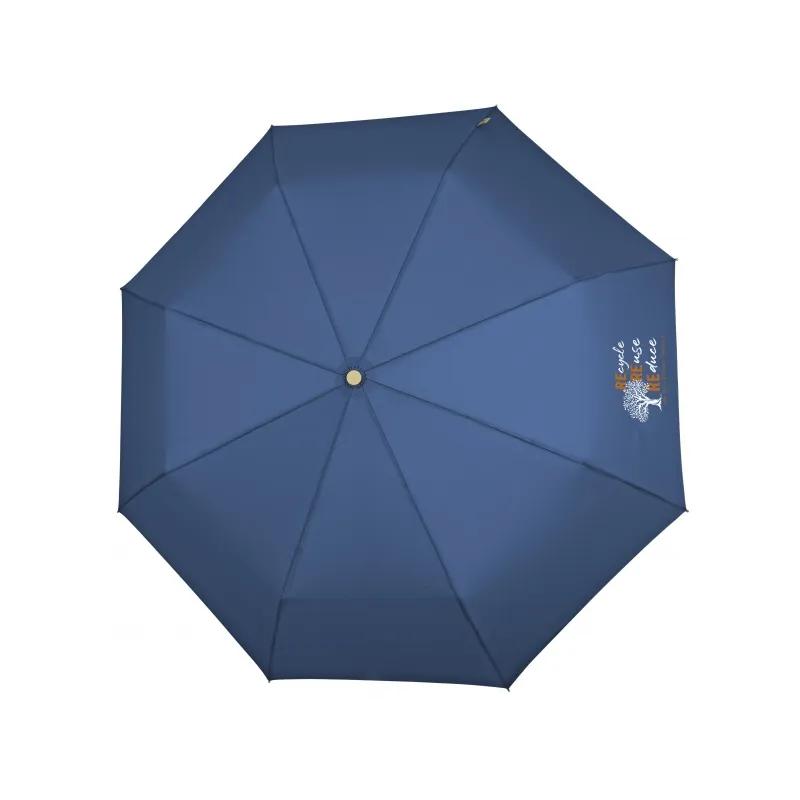 PERLETTI GREEN Dámský skládací deštník Blue, 19119