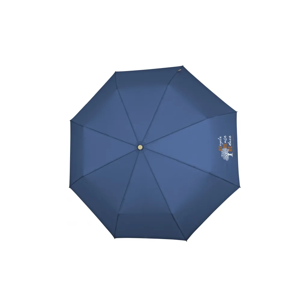 PERLETTI GREEN Dámský skládací deštník Blue, 19119