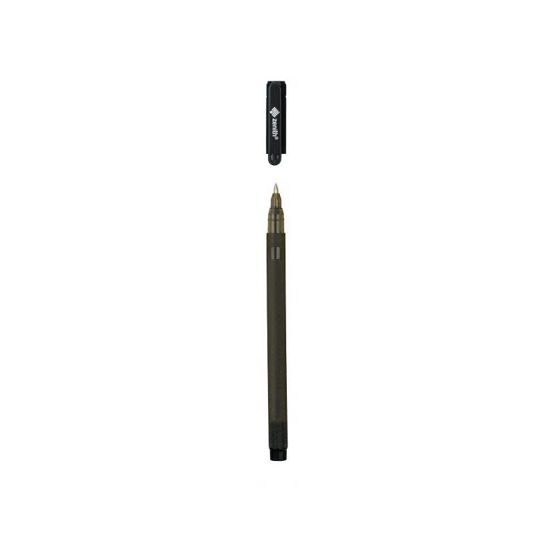 ZENITH Pixel, Guľôčkové pero 0,5mm, čierne s vrchnákom, 201318017