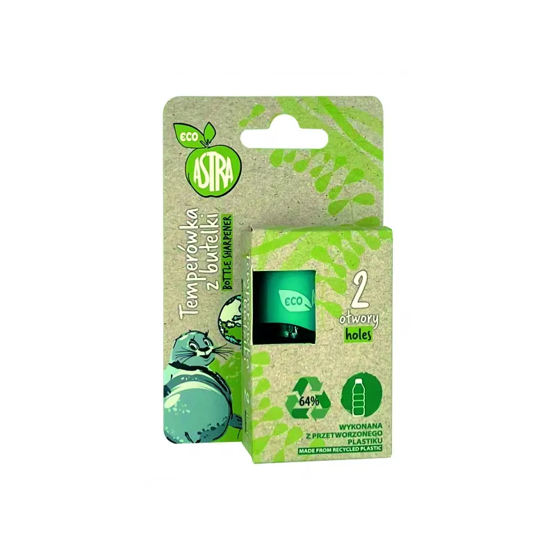 ASTRA ECO, dvojité plastové strúhadlo so zásobníkom BOTTLE, 404022003 ASTRA ECO, dvojité plastové strúhadlo so zásobníkom BOTTLE, 404022003