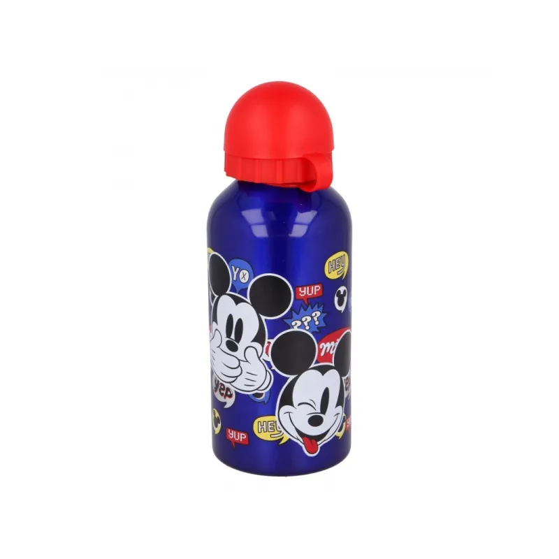 Hliníková fľaša na pitie MICKEY MOUSE, 400ml, 50134