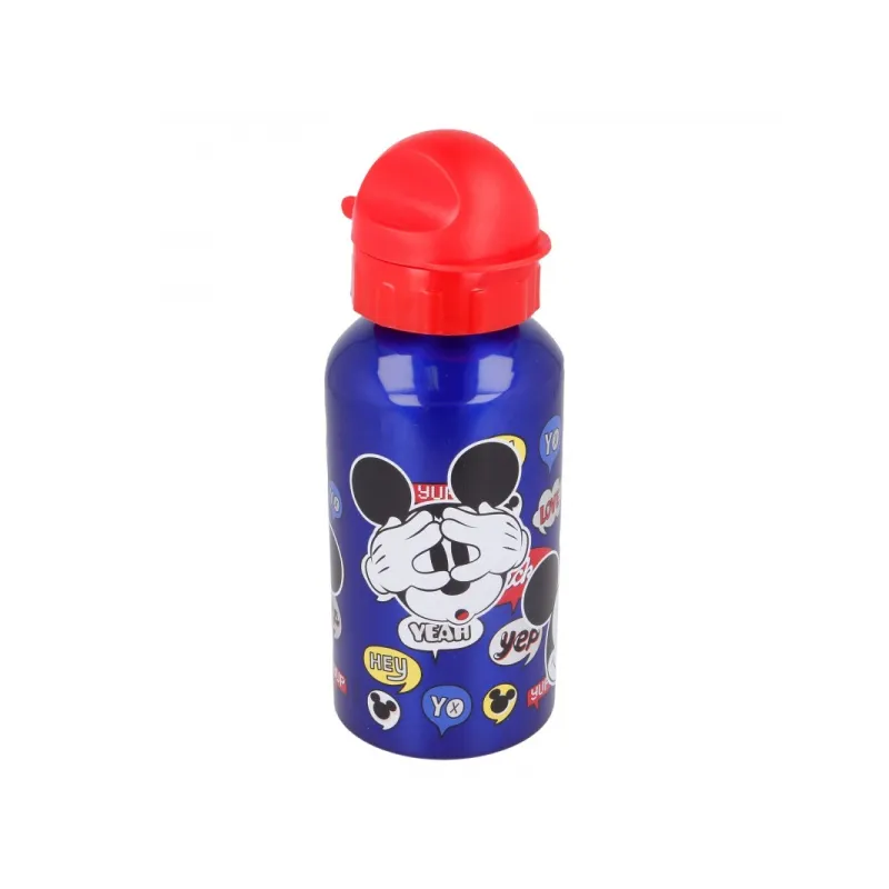 Hliníková fľaša na pitie MICKEY MOUSE, 500ml, 50139 Hliníková fľaša na pitie MICKEY MOUSE, 500ml, 50139