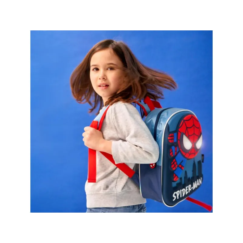 Detský svetielkujúci 3D batoh SPIDERMAN, 2100003801 Detský svetielkujúci 3D batoh SPIDERMAN, 2100003801