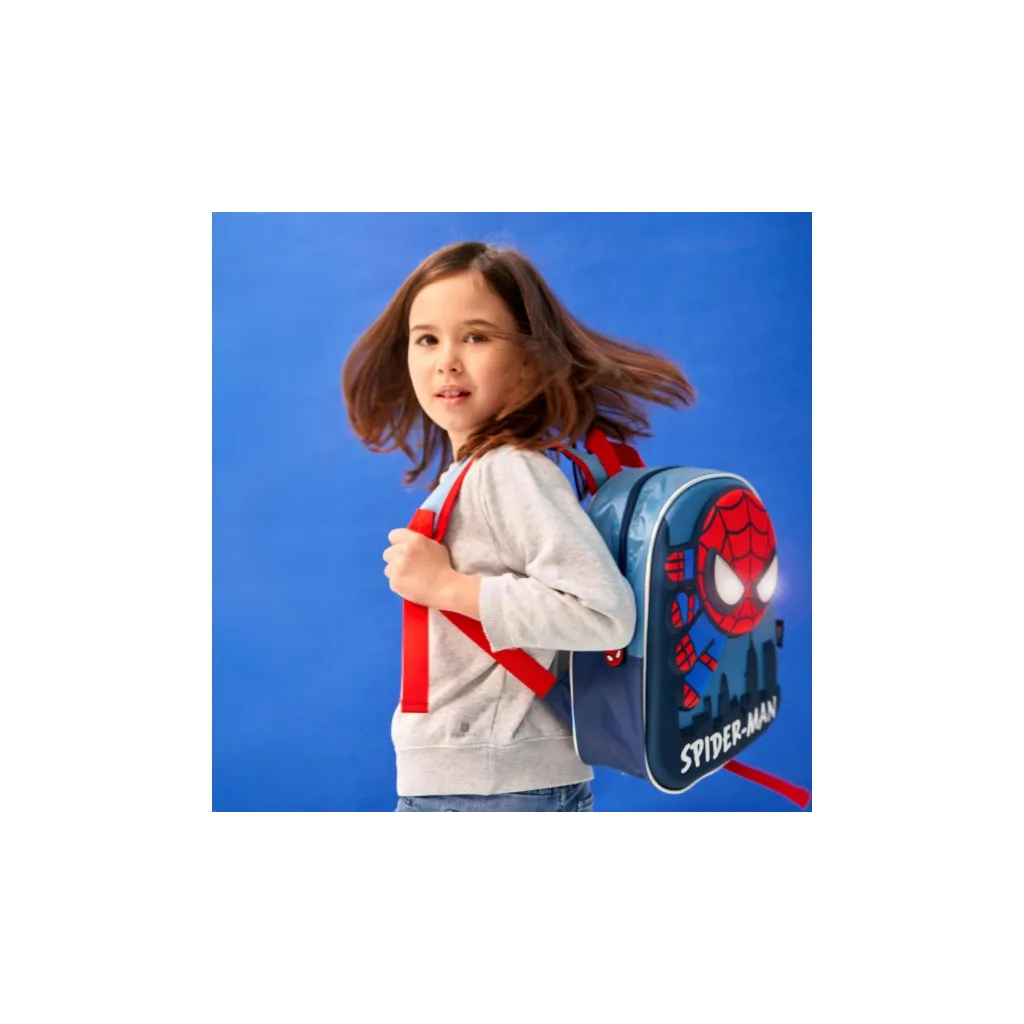 Dětský světélkující 3D batoh SPIDERMAN, 2100003801