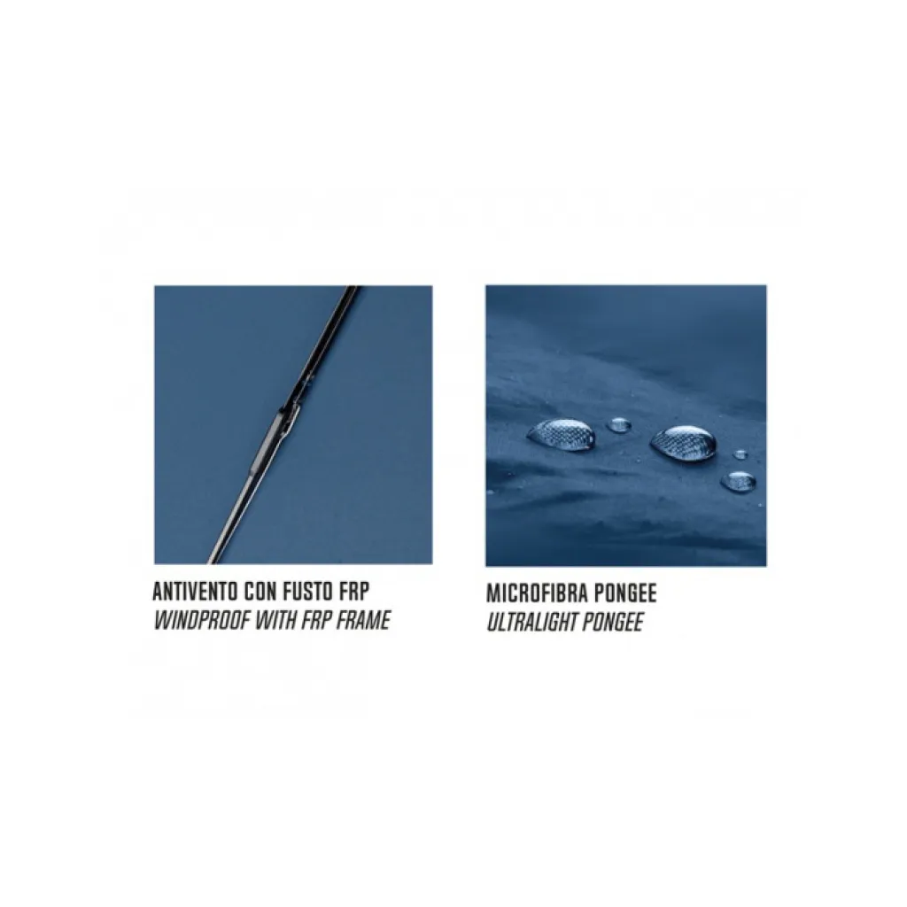 PERLETTI Plně automatický skládací deštník PROMOCIONALI / zelená, 96026-03