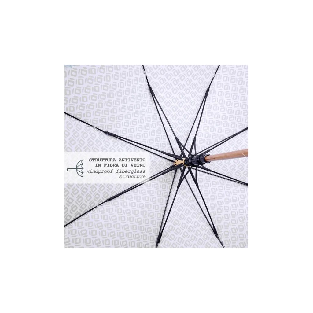 PERLETTI GREEN Dámsky automatický dáždnik BANANO, 19129