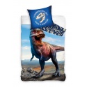CARBOTEX Oboustranné bavlněné povlečení T-REX, 140/200+70/90, NL204001