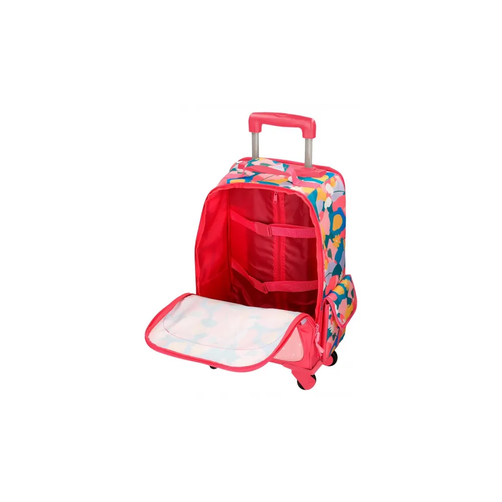 Cestovní / školní batoh na kolečkách MOVOM Precious Flower, 57x33x21cm, 3562821