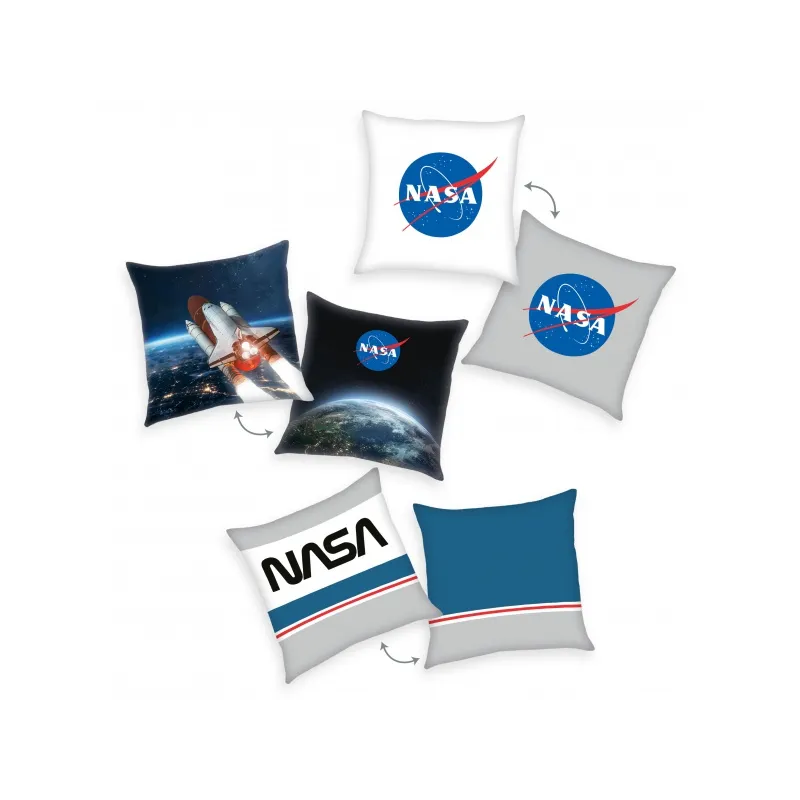 HERDING Obojstranný dekoračný vankúšik 40/40cm NASA HERDING Obojstranný dekoračný vankúšik 40/40cm NASA
