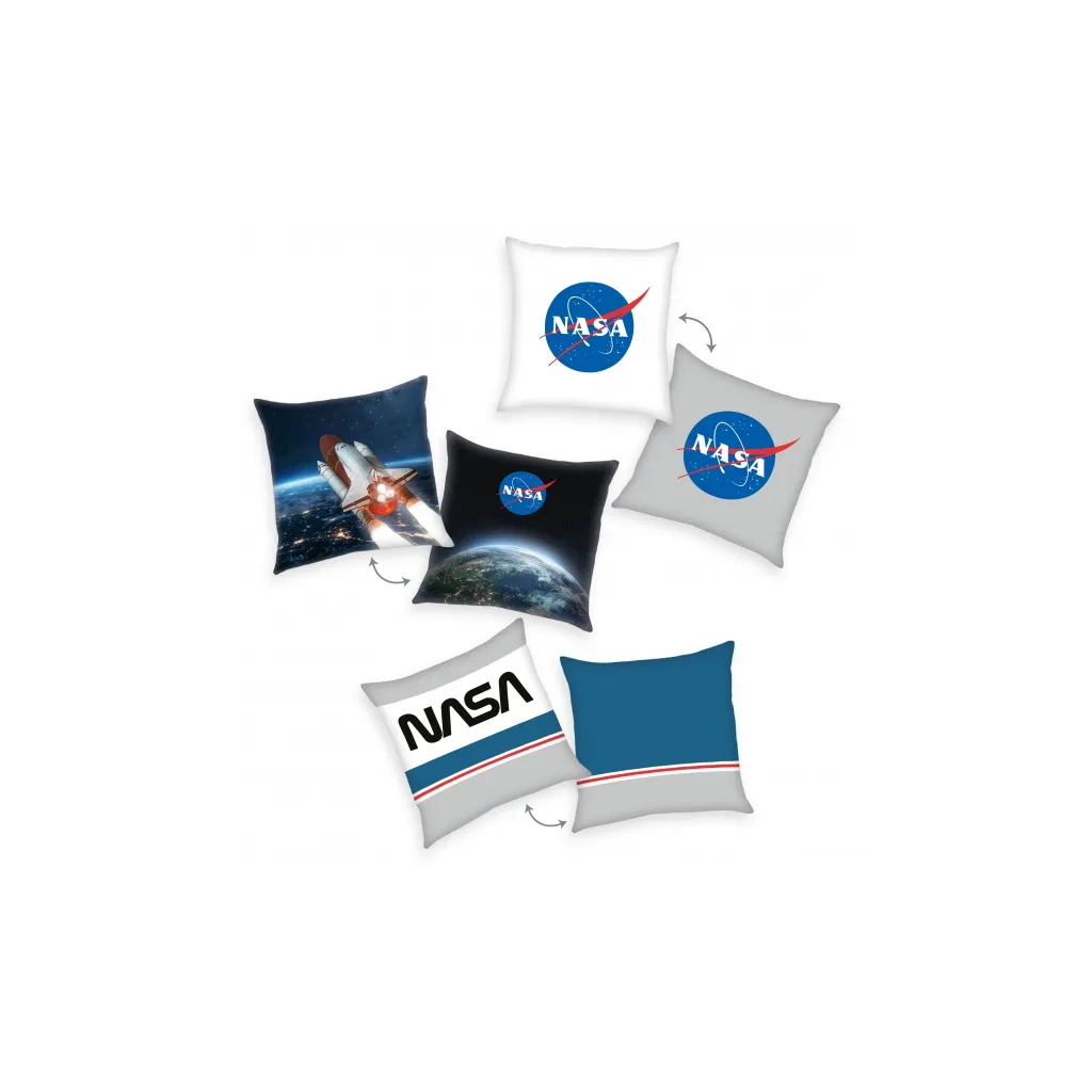 HERDING Oboustranný dekorační polštářek 40/40cm NASA