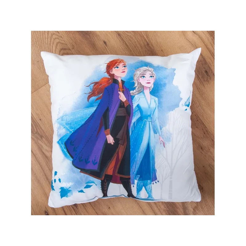 HERDING Obojstranný dekoračný vankúšik 40/40cm DISNEY FROZEN 2