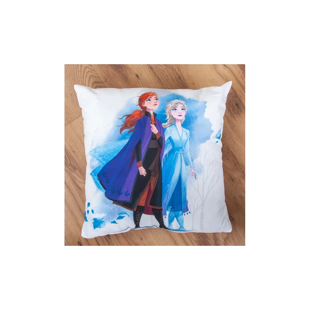 HERDING Obojstranný dekoračný vankúšik 40/40cm DISNEY FROZEN 2