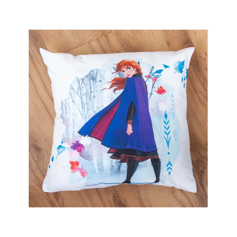 HERDING Obojstranný dekoračný vankúšik 40/40cm DISNEY FROZEN 2