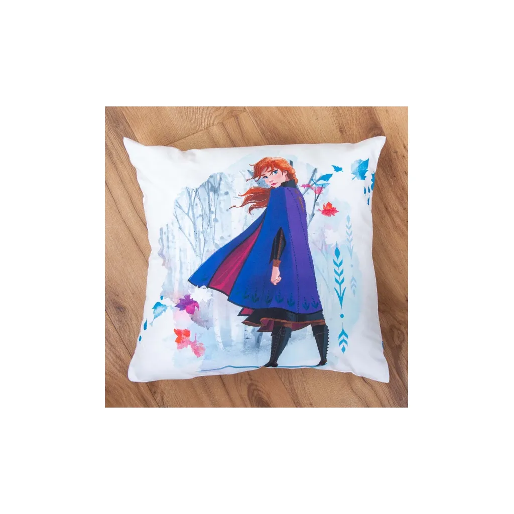 HERDING Obojstranný dekoračný vankúšik 40/40cm DISNEY FROZEN 2