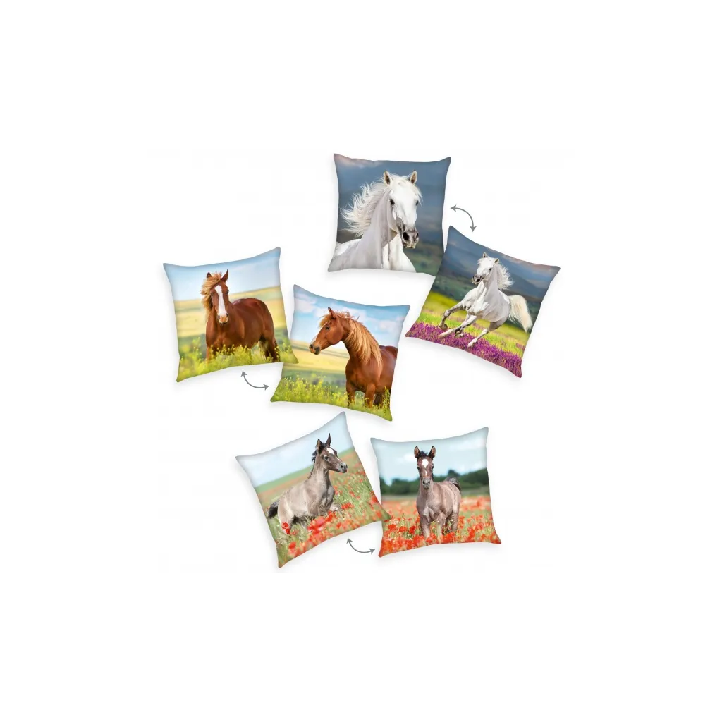 Oboustranný dekorační polštářek 40/40cm KONE