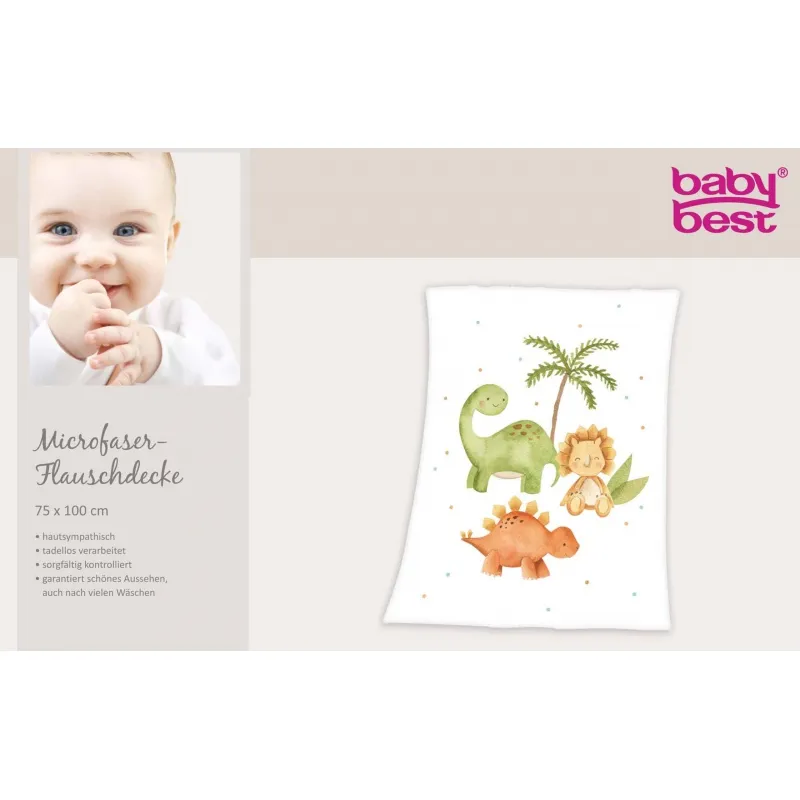 Baby supersoft deka 75/100cm Herding BABY DINOS Baby supersoft deka 75/100cm Herding BABY DINOS