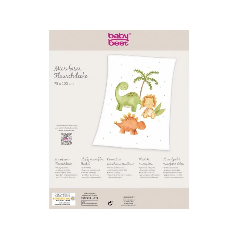 Baby supersoft deka 75/100cm Herding BABY DINOS Baby supersoft deka 75/100cm Herding BABY DINOS