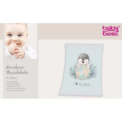 HERDING Baby supersoft deka 75/100cm MALÝ TUČNÍK HERDING Baby supersoft deka 75/100cm MALÝ TUČNÍK