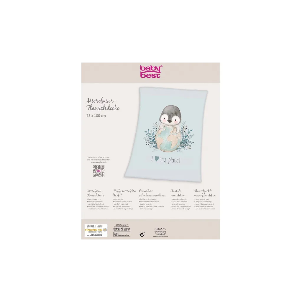 HERDING Baby supersoft deka 75/100cm MALÝ TUČNÍK