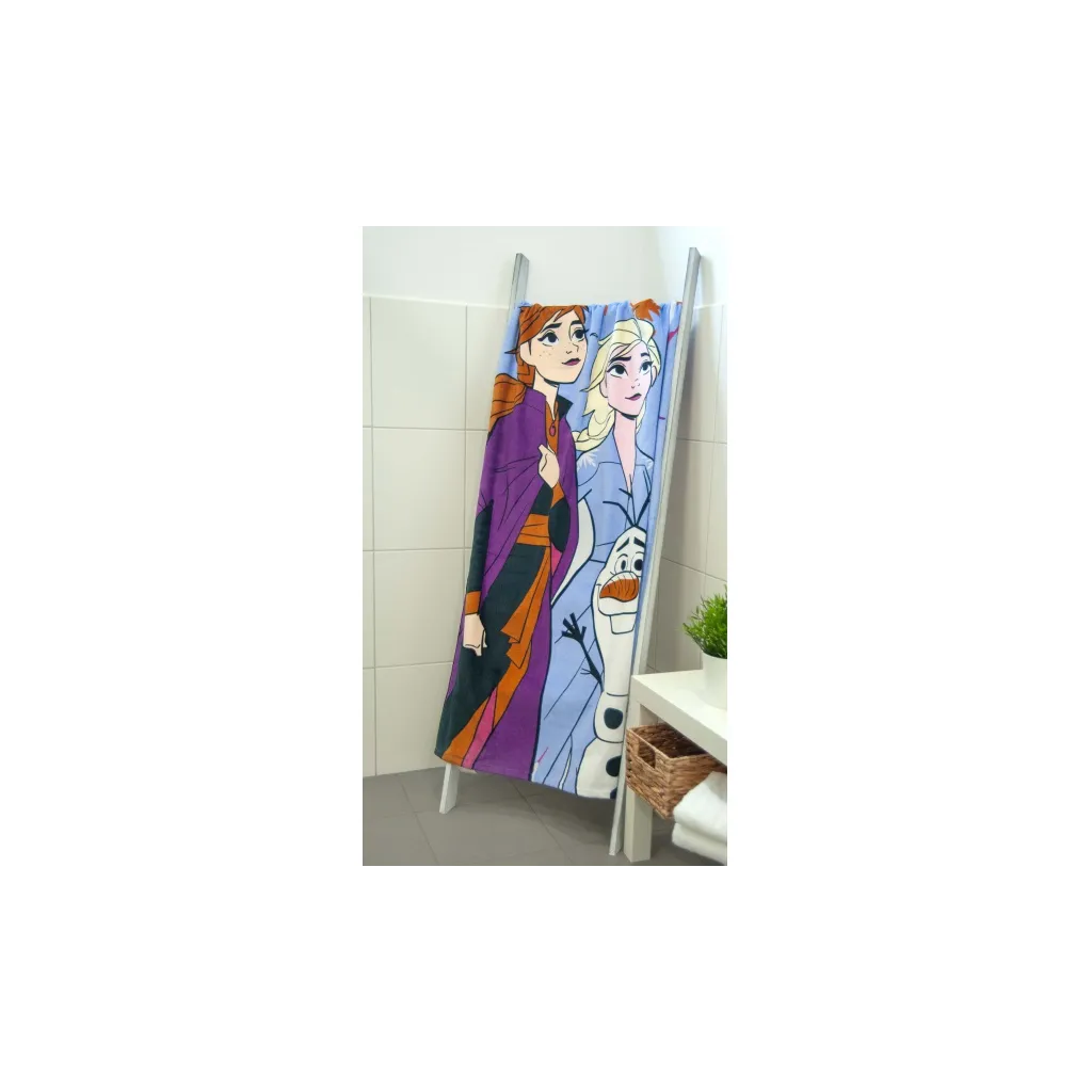 HERDING Bavlněná osuška 75/150cm DISNEY FROZEN 2