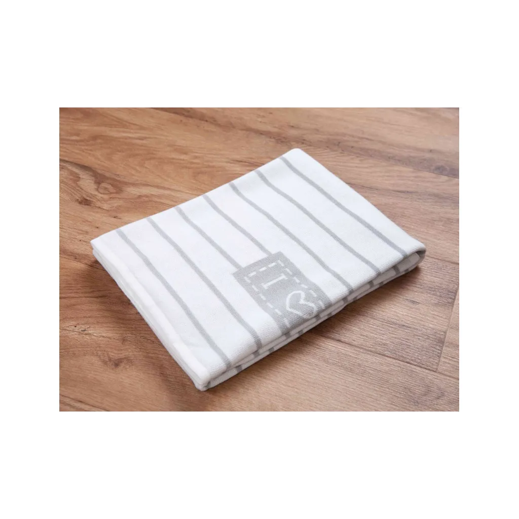 HERDING BIO (GOTS) Dětská pletená deka 75/100cm I LOVE YOU