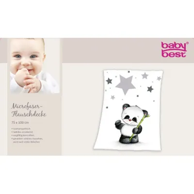 Baby supersoft flísová deka 75/110cm Herding MALÁ PANDA Baby supersoft flísová deka 75/110cm Herding MALÁ PANDA