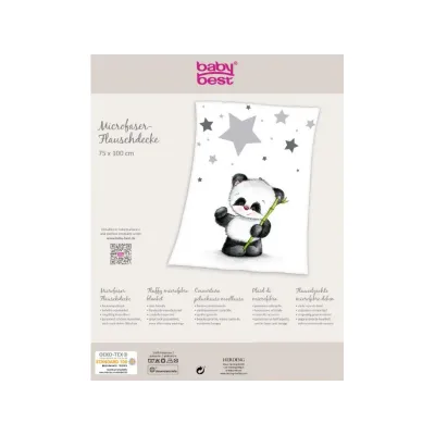 Baby supersoft flísová deka 75/110cm Herding MALÁ PANDA Baby supersoft flísová deka 75/110cm Herding MALÁ PANDA