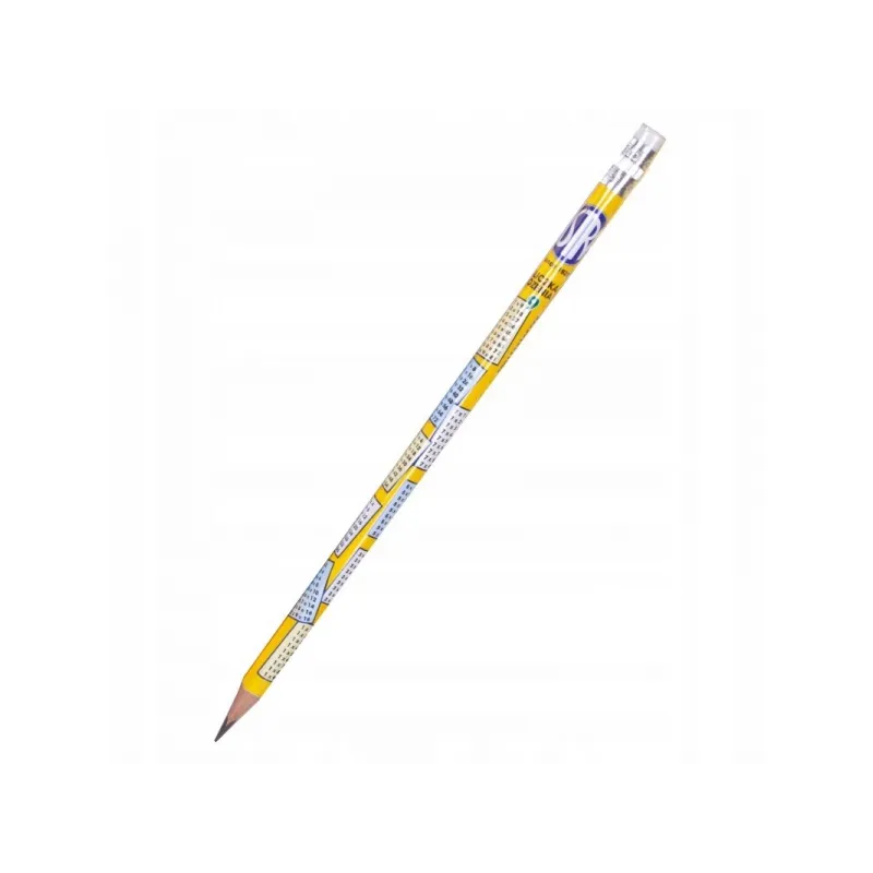 ASTRA, Obyčejná HB tužka s gumou a násobilkou, krabička, 206121001