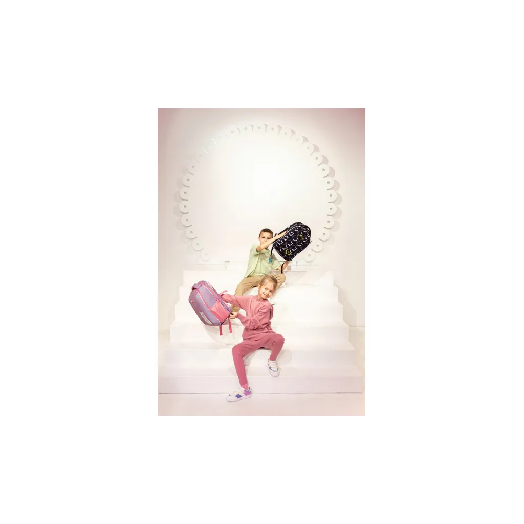 ASTRABAG Anatomická školní batoh / batoh NIGHT BATS, AS2, 501022002