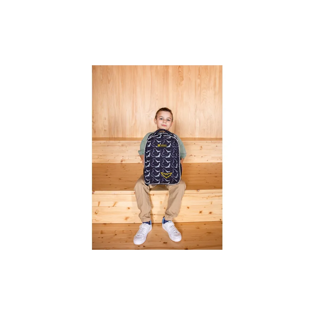 ASTRABAG Anatomická školská taška / batoh NIGHT BATS, AS2, 501022002