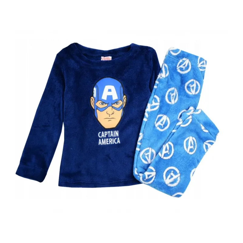 Chlapčenské flísové pyžamo AVENGERS Coral Chlapčenské flísové pyžamo AVENGERS Coral