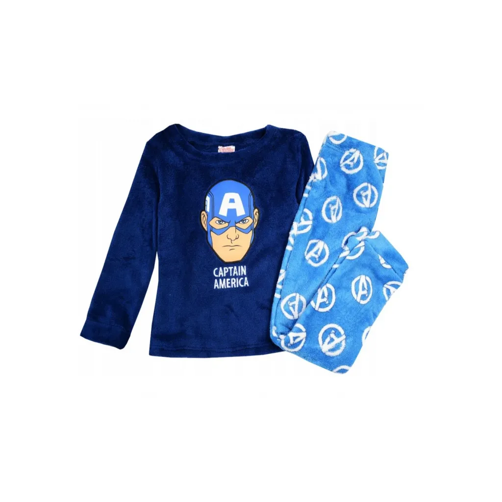Chlapčenské flísové pyžamo AVENGERS Coral