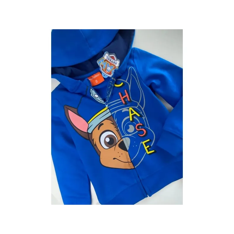 Tepláková bunda hoody PAW PATROL