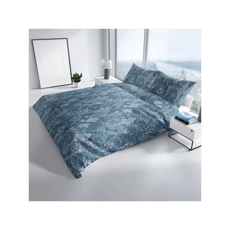 Obojstranné vianočné obliečky na dvojposteľ ICE, 220/200+2x70/80, ROT226013 Obojstranné vianočné obliečky na dvojposteľ ICE, 220/200+2x70/80, ROT226013