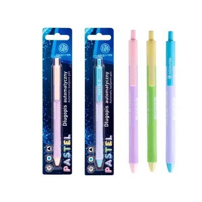 ASTRAPEN PASTEL, Kuličkové pero 0,6mm, modré, blistr, mix barev, 201022027 ASTRAPEN PASTEL, Kuličkové pero 0,6mm, modré, blistr, mix barev, 201022027