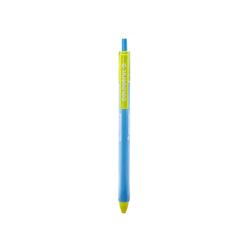 ASTRAPEN Colorful, Guľôčkové pero 0,6mm, modré, stojan, mix farieb, 201022015