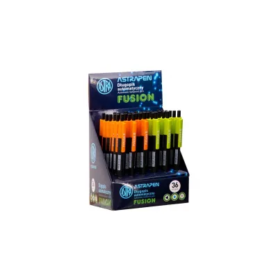 ASTRAPEN Fusion, Guľôčkové pero 0,6mm, modré, stojan, mix farieb, 201022018 ASTRAPEN Fusion, Guľôčkové pero 0,6mm, modré, stojan, mix farieb, 201022018