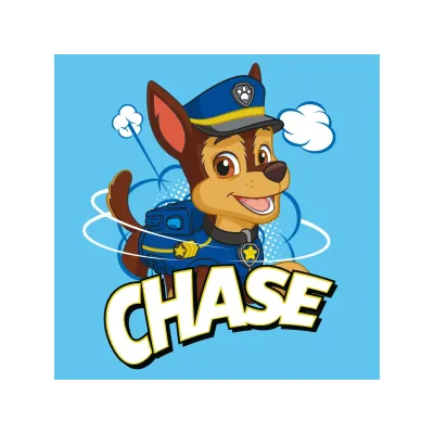 CARBOTEX Dětský magický ručník PAW PATROL Chase, 30 x 30cm, PAW223014