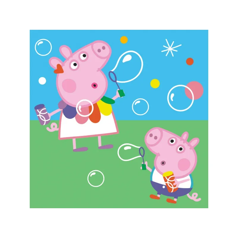 CARBOTEX Detský magický uterák PEPPA PIG, 30 x 30cm, PP213020