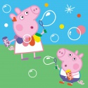 CARBOTEX Detský magický uterák PEPPA PIG, 30 x 30cm, PP213020