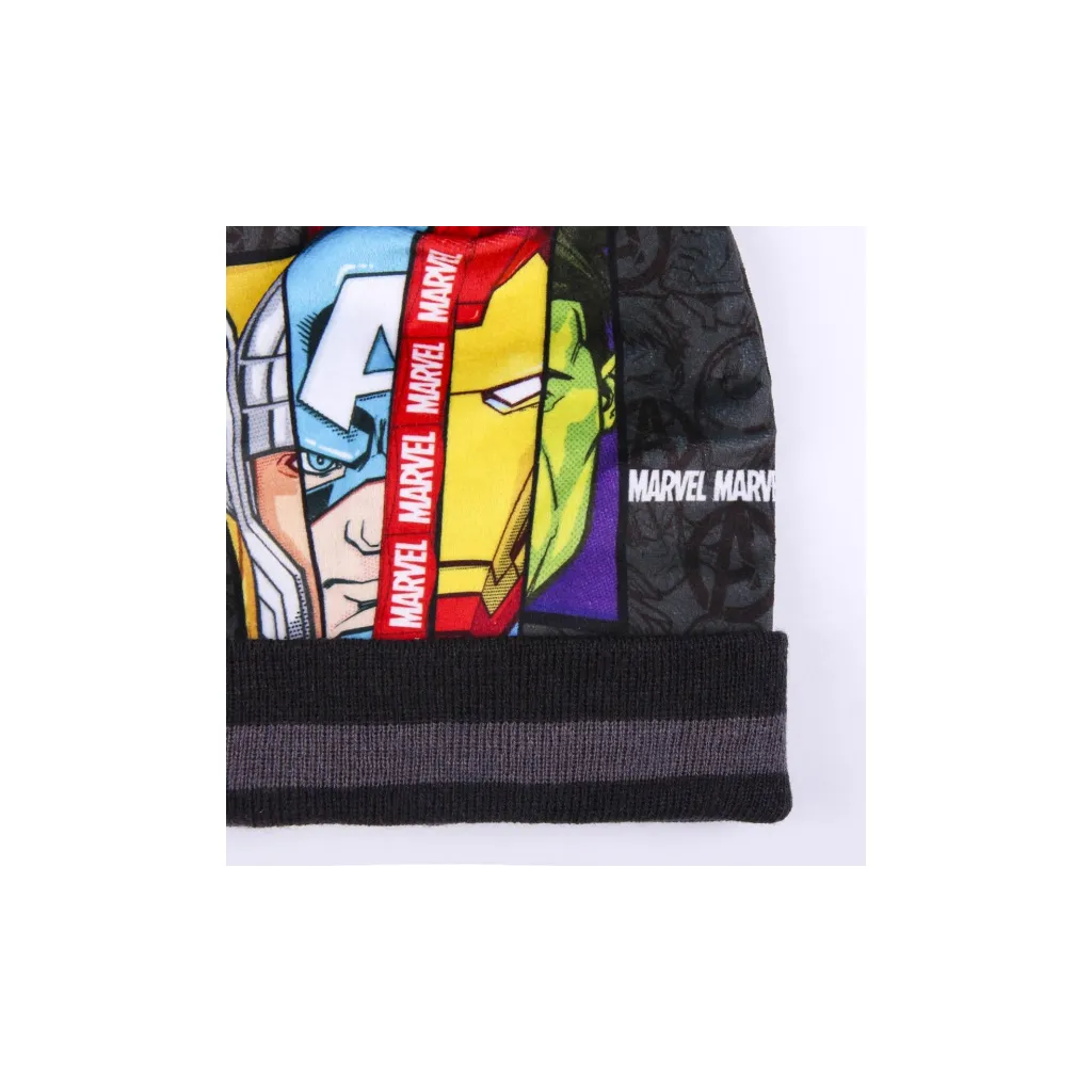 Zimný set v darčekovom balení (čiapka, nákrčník, rukavice) AVENGERS, 2200009624