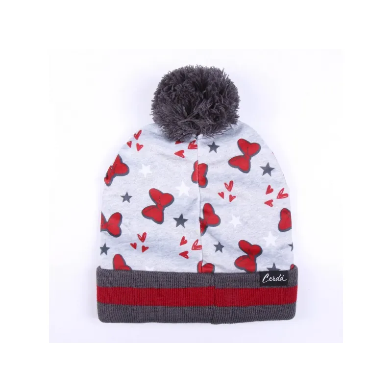 Zimní set v dárkovém balení (čepice, nákrčník, rukavice) MINNIE MOUSE, 2200009627
