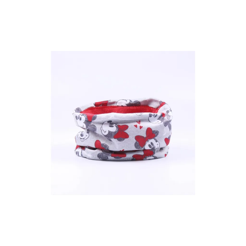 Zimný set v darčekovom balení (čiapka, nákrčník, rukavice) MINNIE MOUSE, 2200009627