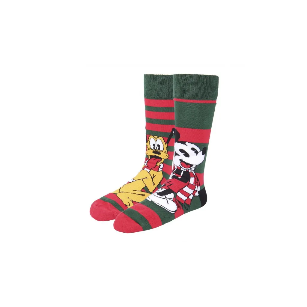 Univerzálne vianočné ponožky MICKEY MOUSE, Sada 3ks, veľkosť 40-46, 2200008653