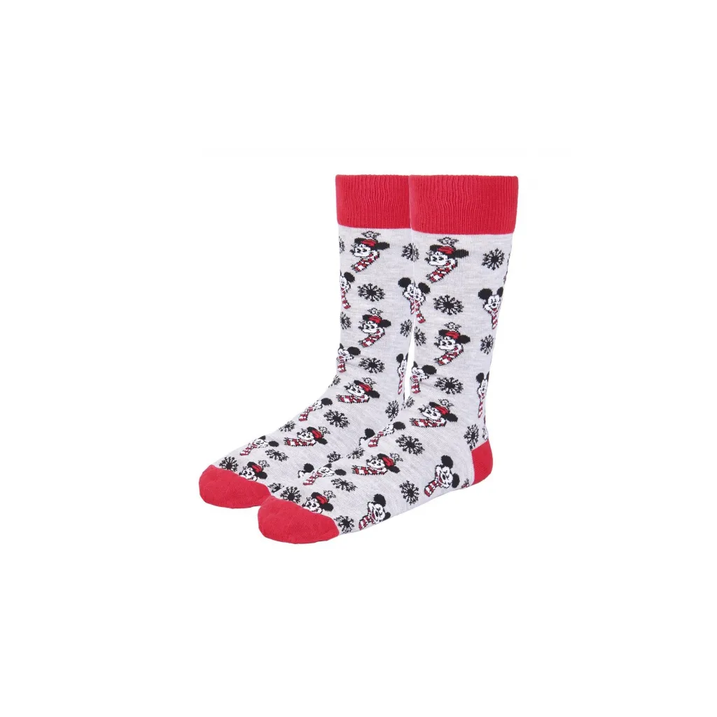 Univerzálne vianočné ponožky MICKEY MOUSE, Sada 3ks, veľkosť 40-46, 2200008653