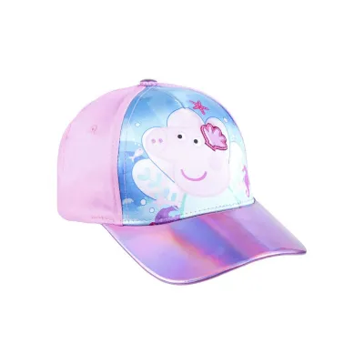 Dívčí kšiltovka PEPPA PIG Metalic, 51cm, 2200009008