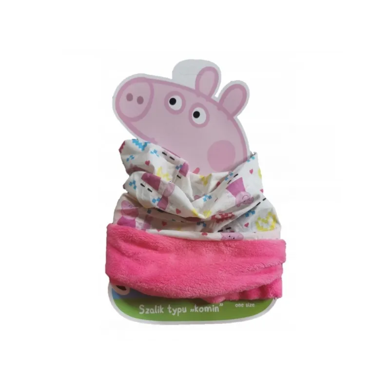 Multifunkčná šatka s flísom / nákrčník PEPPA PIG Multifunkčná šatka s flísom / nákrčník PEPPA PIG