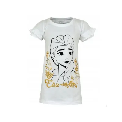 Dívčí noční košile DISNEY FROZEN bílá Dívčí noční košile DISNEY FROZEN bílá